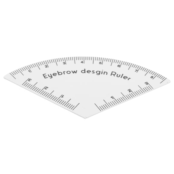 ELAYARD Eyebrow Mapping Tool White Plastic for Shaping Precise Drawing