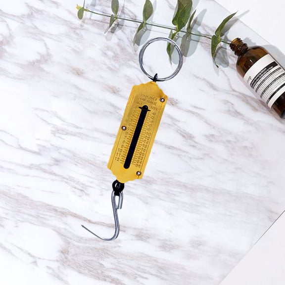 ELAYARD Portable Scale with Hook Hand Held Digital Golden Weighing Tool for Outdoors and Kitchen