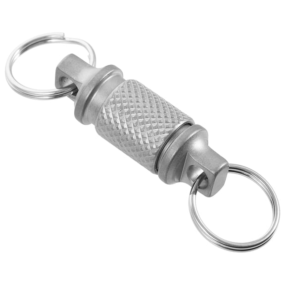 ELAYARD Titanium Quick Release Keychain with Compact Design for Secure and Convenient Key Carrying