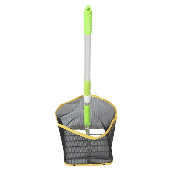 ELAYARD Portable Table Tennis Picker with Adjustable Height, Detachable Handle, Stainless Steel & ABS for Easy Daily Use