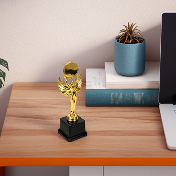 ELAYARD Lightweight Cheer Trophy Award for Easy Carrying, Display, and Recognition of Cheerleading Achievements