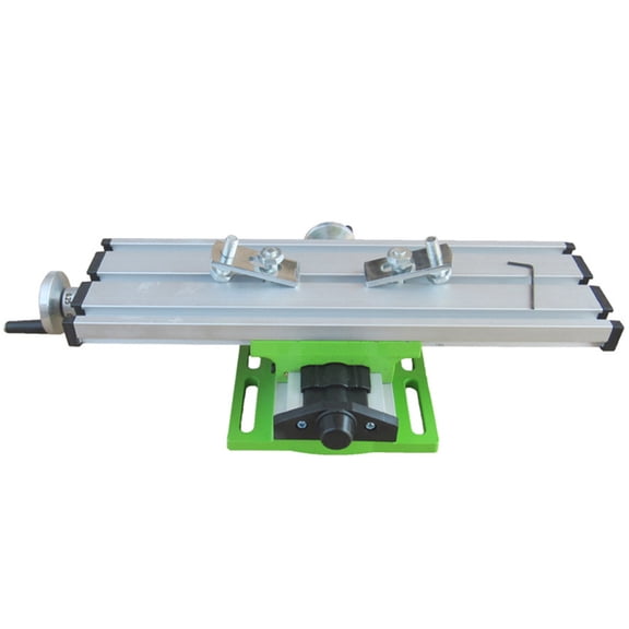 ELAYARD CNC Milling Vise with Aluminum ABS Compound Slide Table for Precision Bench Drill Work