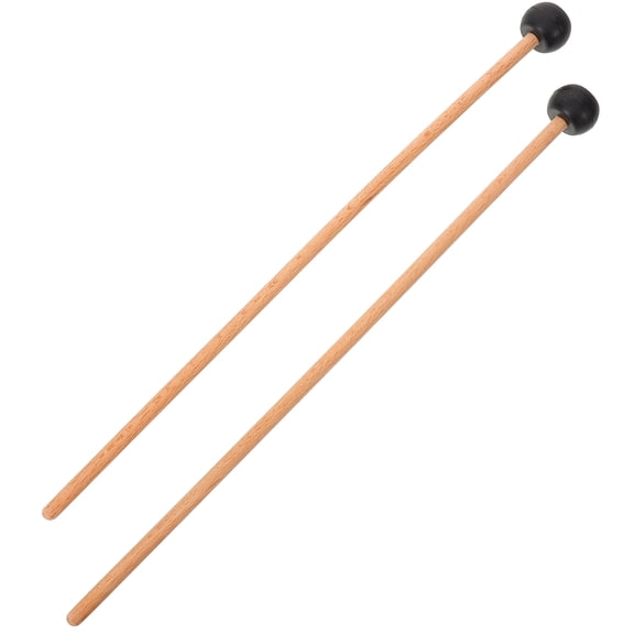 ELAYARD Lightweight Tongue Drum Mallet Sticks, 1 Pair ABS Rubber Tips, Assorted Colors, Professional Percussion Accessory for Home Use