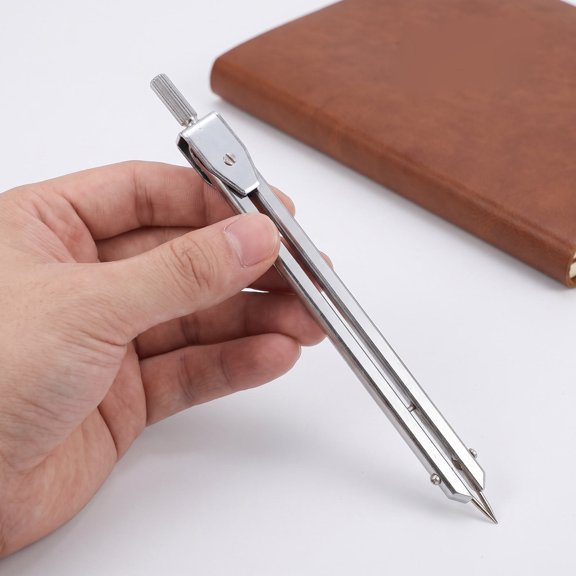 ELAYARD Professional Precision Marking Compass with Spring Wing Structure for Geometry and Woodworking Tasks