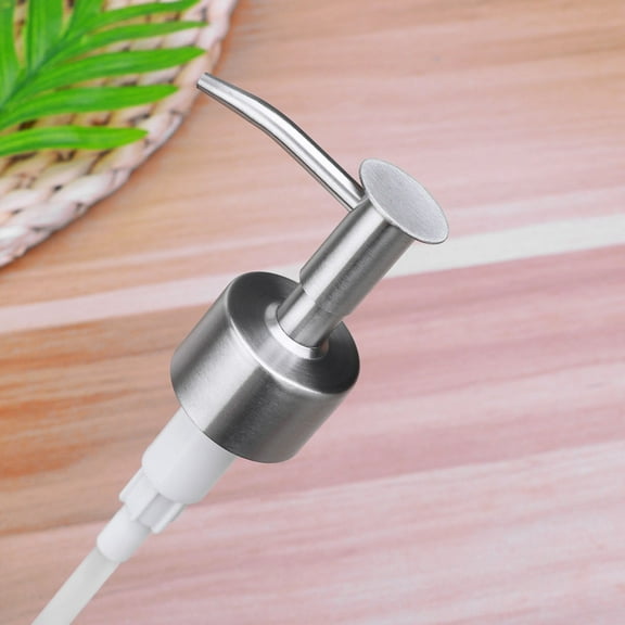 ELAYARD Elegant Stainless Steel Lotion Pump Dispenser Lid for Standard Bottles