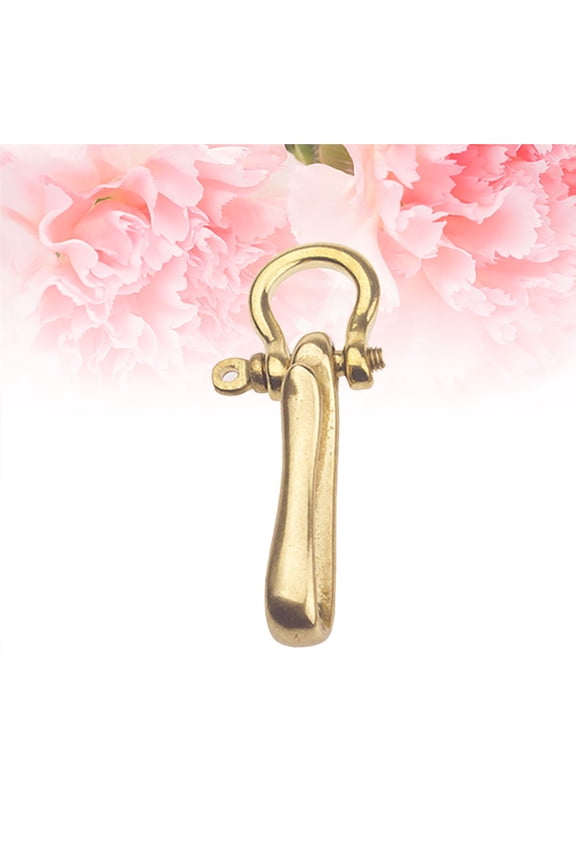 U-Shaped Horseshoe Buckle Key Made of Brass with Original Brass for Home and Everyday Use