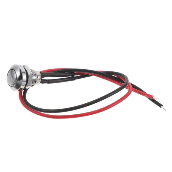 ELAYARD Electric Guitar Kill Button with Wire, Low , 8mm Mounting Diameter, Multi-Color Options