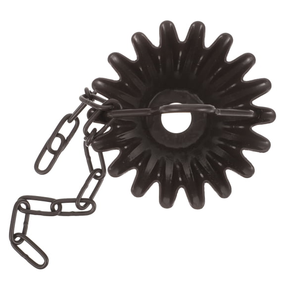ELAYARD Decorative Metal Rain Chain for Gutters, Functional Aluminium Alloy Coffee Color Rainwater Downspout Chain