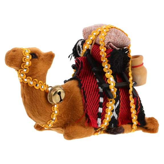 ELAYARD Realistic MultiColor Camel Figurine for Home Decor Perfect as a Unique or Travel Souvenir 5.5 Inches