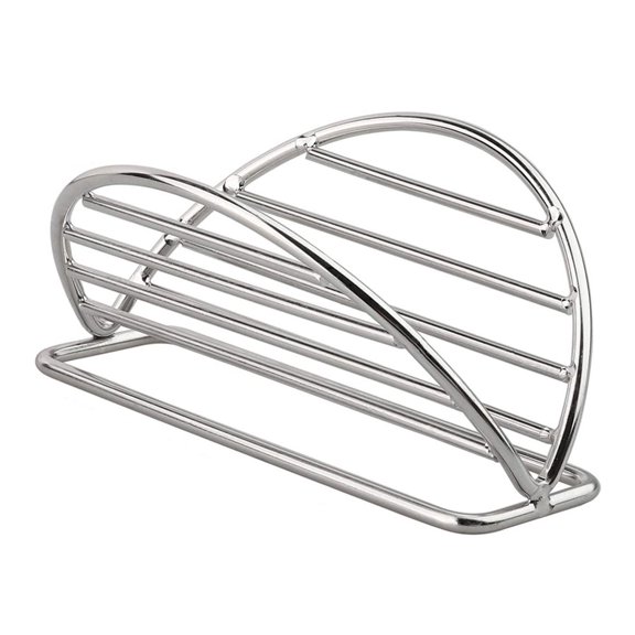 ELAYARD Plated Silver Taco Stand for Home Kitchen Multi Function Tortilla Roll Rack