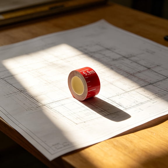 ELAYARD Red Liquid Level Indicator Sticker with Adhesive Tape for Accurate Water Storage Gauge