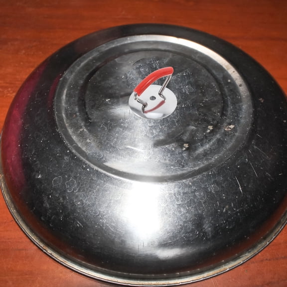 ELAYARD Red Stainless Steel Replacement Handles for Pot and Pan Lids, Lid Handle Covers, 1 Set, Easy to Install