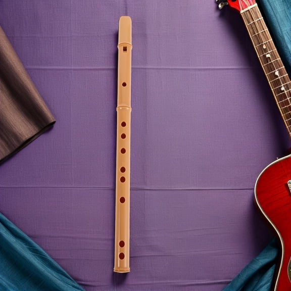 ELAYARD Wooden Flute Instrument Detachable Design with Comfortable Mouthpiece for Students