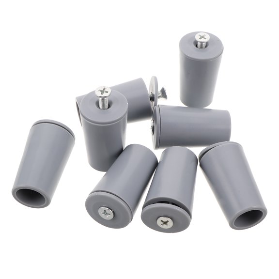 ELAYARD Roller Shutter Stops 1.8x1x1 Inch 8pcs with Screws Abs
