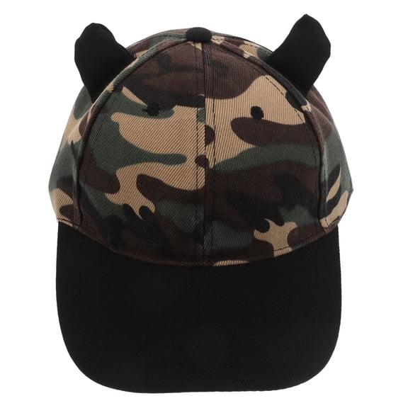 ELAYARD Vintage Camo Hat Unisex Adjustable Camouflage Cotton Sun Protection Outdoor