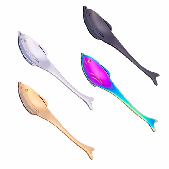 ELAYARD Tea Spoon for Stirring Tea Stainless Steel Silver 1Pcs