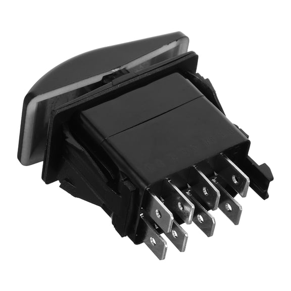 ELAYARD Rv and Boat Rocker Switch High Low Beam Durable ABS Plastic Multi Use Control