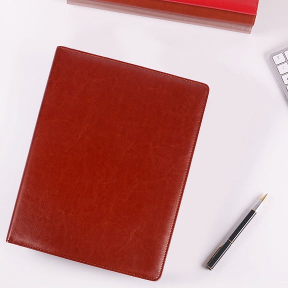 ELAYARD Brown Portable Office File Folder for Documents, Professional Work Use, and Lightweight Organizer