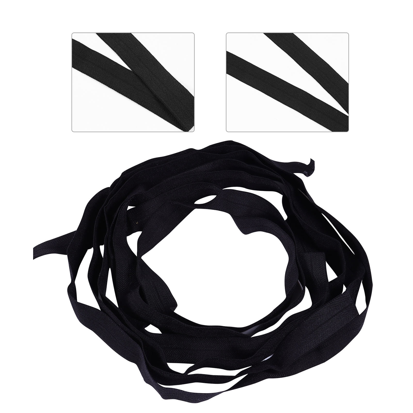 ELAYARD Elayard Durable Black Cotton Bias Tape for Sewing, Quilting, and DIY