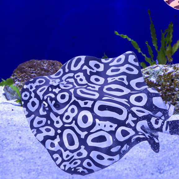 ELAYARD  Season Glow in Dark Artificial Fish Decor Silicone