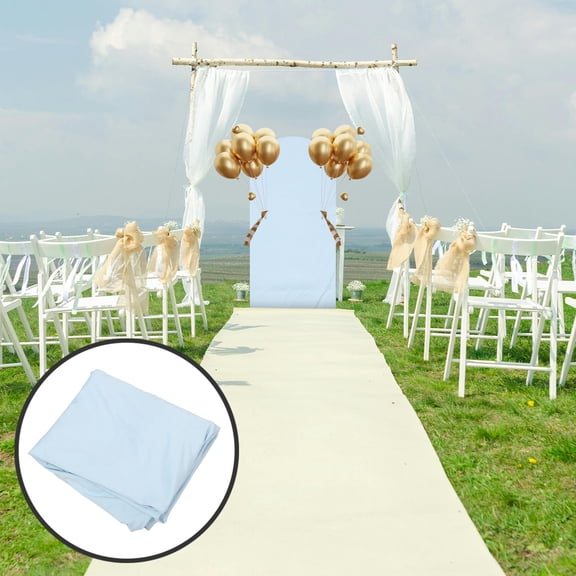 ELAYARD Denim Blue Photo Arch Backdrop Party Decoration Arch Shape 10 Spandex 1Pcs