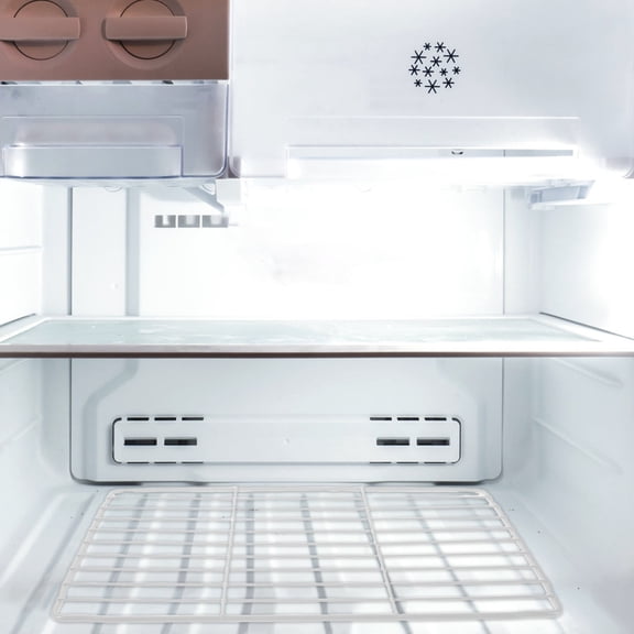 ELAYARD Set of 2 White Wire Refrigerator Shelves for Home and Commercial Freezer Storage Organization