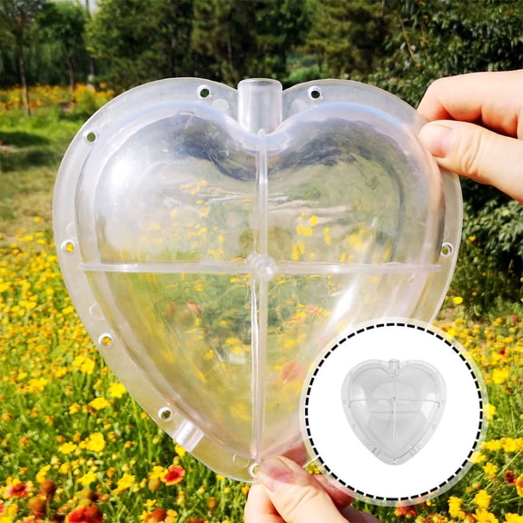 ELAYARD Transparent Watermelon Shaping Mold for Kitchen, Easy to Use Fruit Cutter Tool with Practical Storage Design