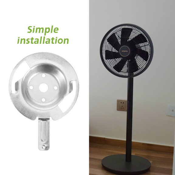 ELAYARD Silver Iron Base Plate for Ceiling Fan Durable Fan Mounting Bracket with Universal Fit