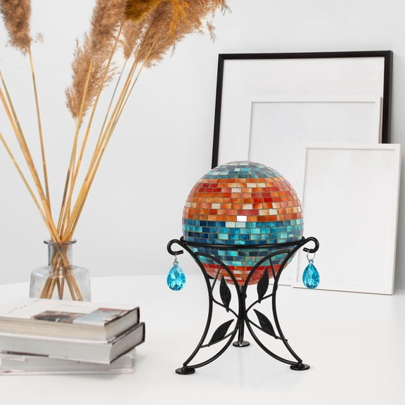 ELAYARD Stable Iron Gazing Stand for Kitchen Crystal Sphere Display Holder Decorative Home