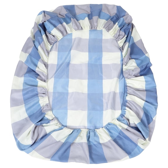 ELAYARD Single Mattress Fitted Sheet Multi Polyester Enhanced Elasticity Home Use 1Set