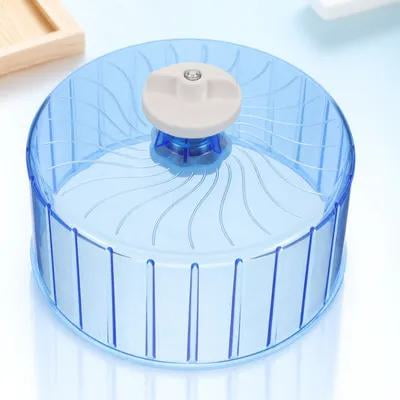 ELAYARD Sky Blue Cage Wheel for Hamsters Gerbils Chinchillas with Smooth Edges