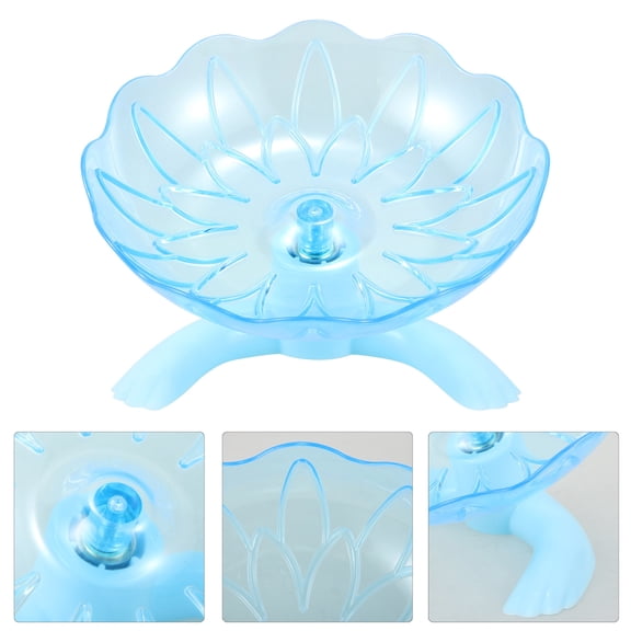 ELAYARD Hamster Exercise Wheel for Small Animals Sky Blue Plastic 1Set