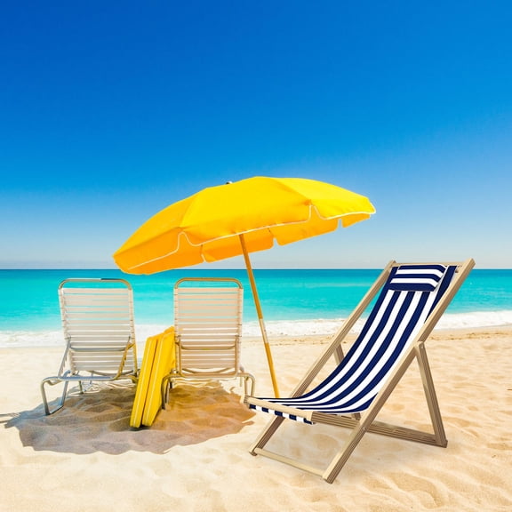 ELAYARD Breathable Sling Chair Fabric with Pillow for Outdoor Lounge Chairs