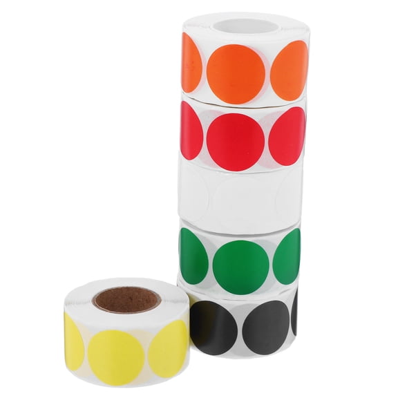 ELAYARD Colored Dot Stickers Small Round Self Adhesive Circle Labels for Color Coding