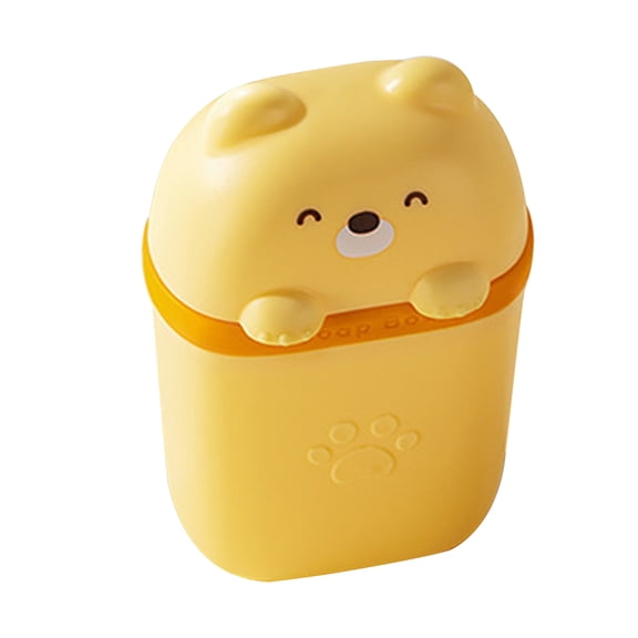 ELAYARD Multi-Color Plastic Soap Dish with Lid, Sealed and Draining Design for Travel and Outdoor Use