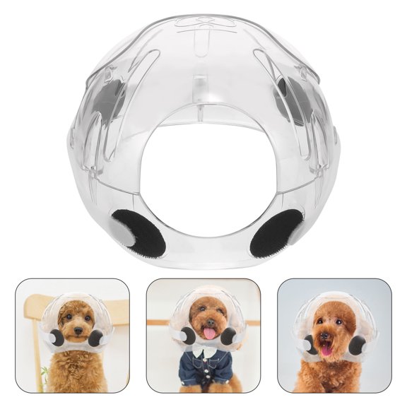 ELAYARD Soft Transparent Cat Protective Hood for Anti Biting and Post Surgery Support