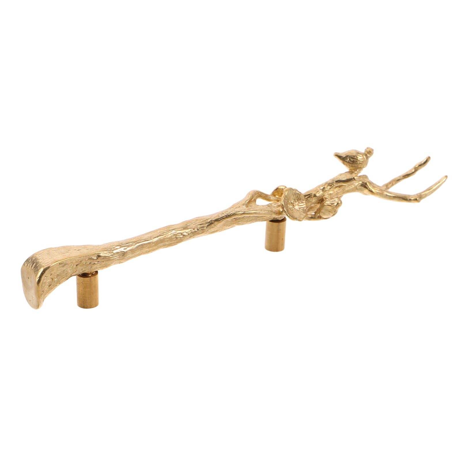 ELAYARD Vintage Brass Drawer Pulls Cabinet Handles with Bird Design, Golden Finish, Hardware for Home and Furniture