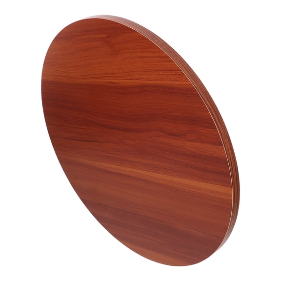 ELAYARD Solid Wood Brown Round Table Top for Dining Room Kitchen Office Craft Projects