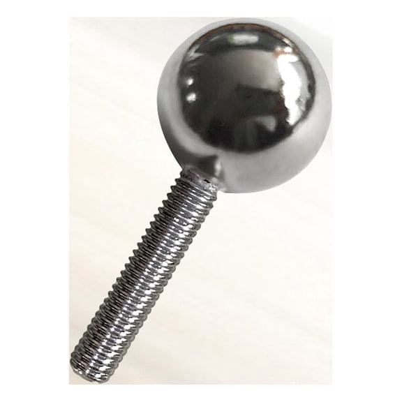 ELAYARD Joint Spherical Ball Screw 20Mm Diameter Carbon Steel with Rust Prevention for Printers