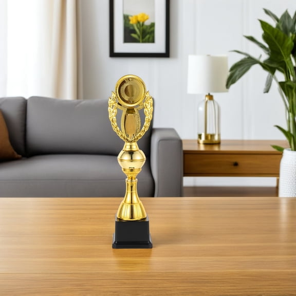 ELAYARD Golden Plastic Trophy Cup for Sports and Hosting Celebration Awards