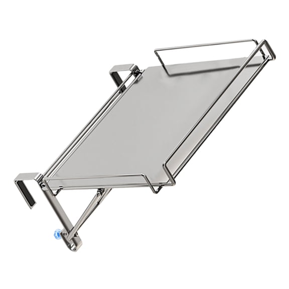 ELAYARD Stainless Steel Kitchen Hanging Door Shelf Organizer Non Punching Large Capacity Storage Rack