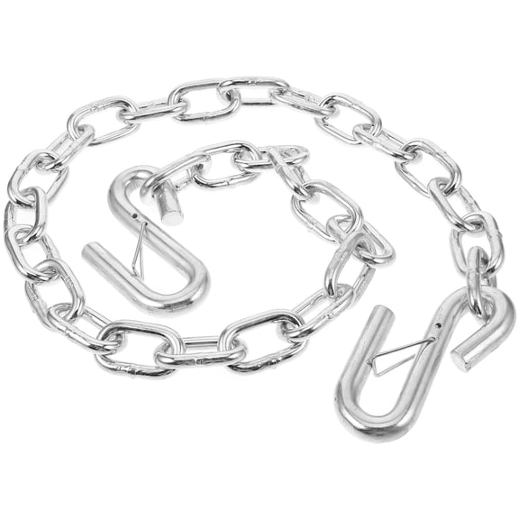ELAYARD Tow Chains with Hooks Reliable Towing Accessories Stainless Steel 1Pcs