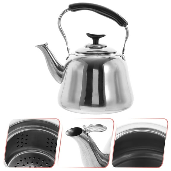 ELAYARD Whistling Water Kettle, Stainless Steel, Large Spout, Heat-Insulated Handle, Safe and Reliable