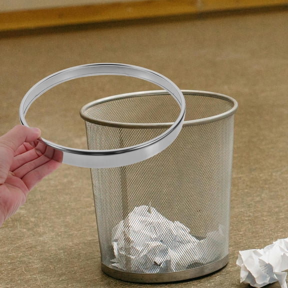ELAYARD Steel Trash Can Fixing Ring with Smooth Surface for Round Garbage Cans