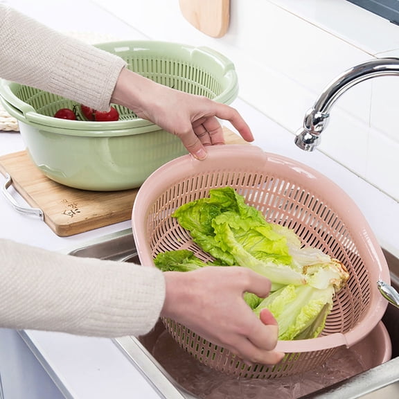 ELAYARD Strainers For Kitchen Use In Solid Color With Water Filtering 1Set