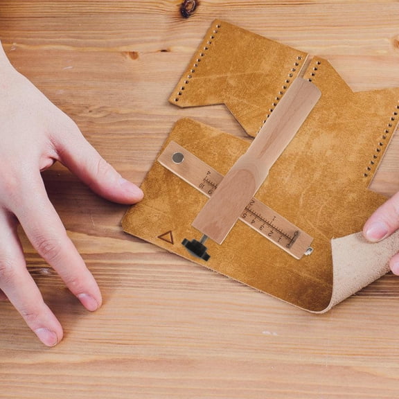 ELAYARD Chocolate Wood Strap Strip Cutter 1 Pack for Crafts and Craftsmen Use