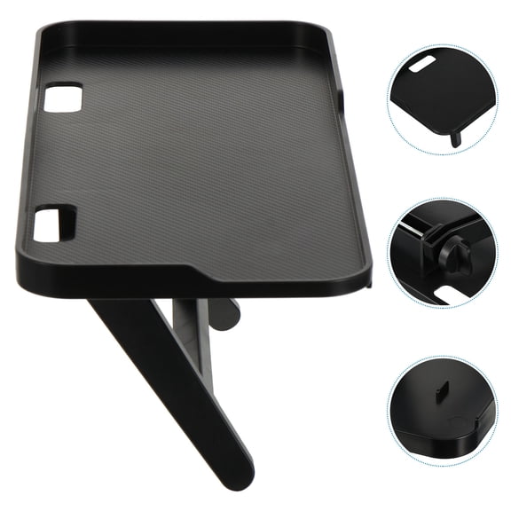 ELAYARD TV Shelf Mounting Black Adjustable Storage Stand for Set Top Box and Router