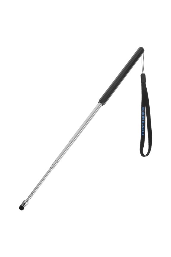 Black Classroom Pointer Made of ABS, Easy to Clean, Ideal for Teaching and Presentations