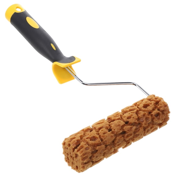 ELAYARD Sponge Paint Roller with Pineapple Pattern for Wall Texture and Home Decoration