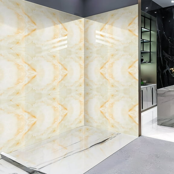 ELAYARD 20Pcs Kitchen and Bathroom Waterproof Tile Stickers Peel and Stick